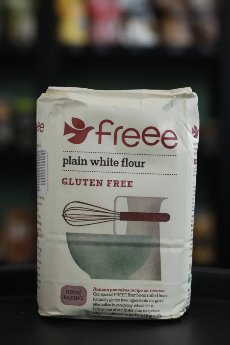 Бяло безглутеново брашно Doves Farm FREEE 1 кг пакетиран микс за здравословен готвене от фермерски магазин Дружба